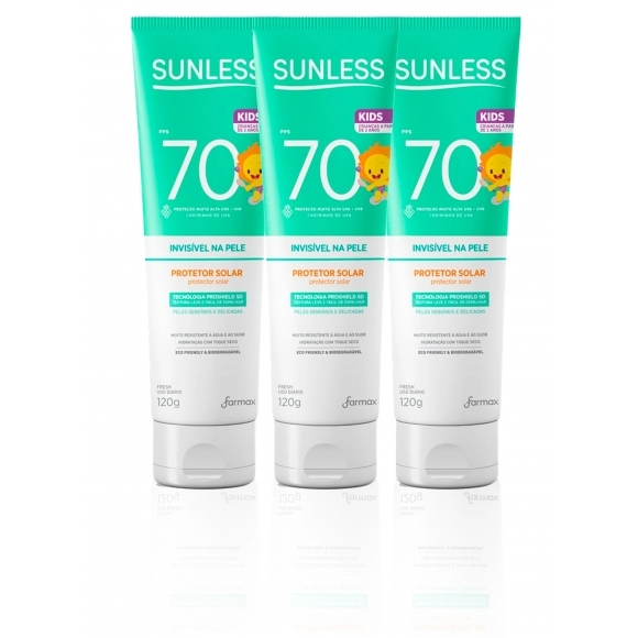 SUNLESS CORP.KIDS FPS70 120G
