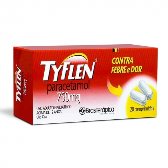 TYFLEN 750MG 20COM BRASTERÁPICA