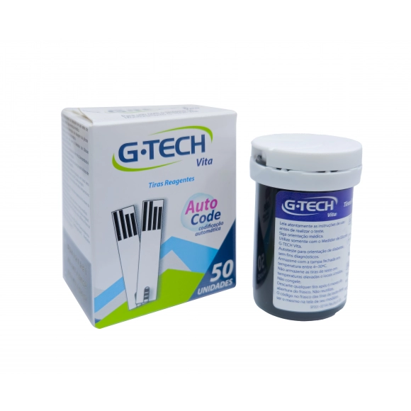 TIRAS REAGENTES VITA C/50 G-TECH