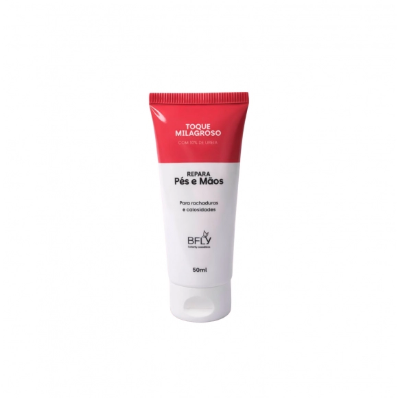 CREME TOQUE MILAGROSO REPARADOR PES E MAOS 50ML BUTTERFLY