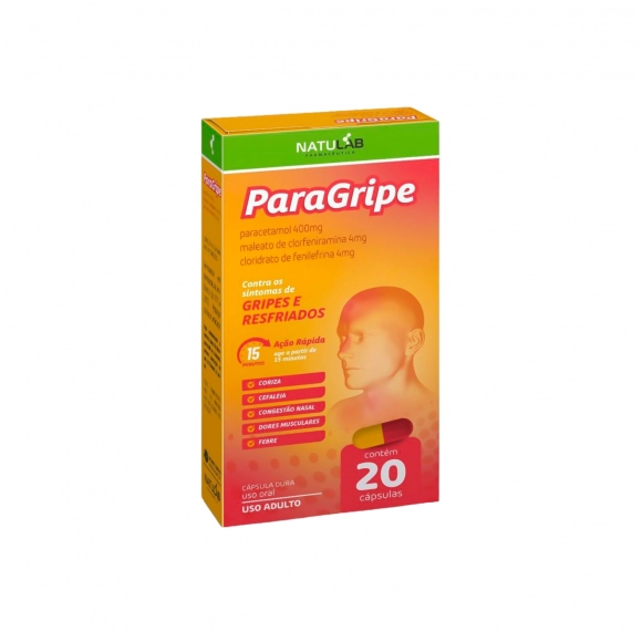PARAGRIPE 20CAPS NATULAB