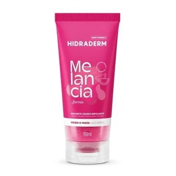 SABONETE LÍQUIDO ESFOLIANTE MELANCIA 150ML HIDRADERM