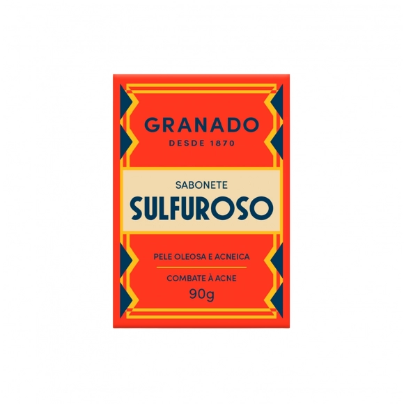 SABONETE BARRA TRATAMENTO SULFUROSO 90G GRANADO