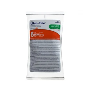 SERINGA PARA INSULINA ULTRA-FINE DESCARTÁVEL 1.0ML 6MM C/10 EMBECTA