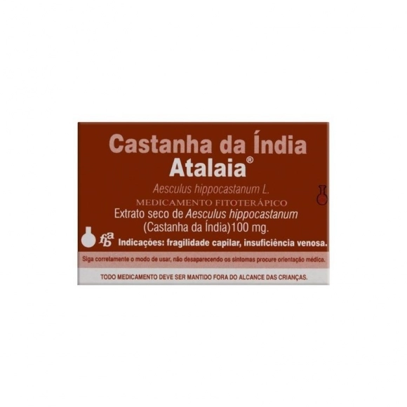 CASTANHA DA INDIA 100MG 30CAPS ATALAIA