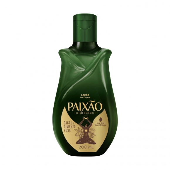 LOÇÃO HIDRATANTE PAIXÃO CACAU E PIMENTA ROSA 200ML COTY