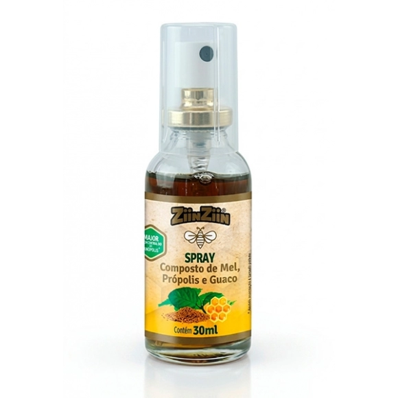 MEL E EXTRATO DE PROPOLIS SPRAY 30ML GUACO ZIINZIIN