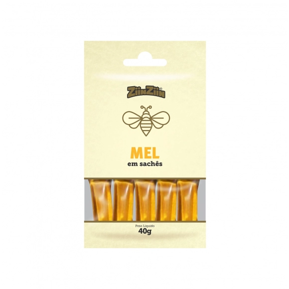 MEL PURO EM SACHÊ 40G ZIINZIIN
