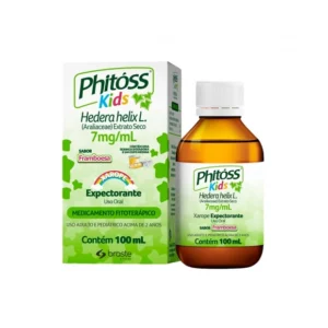 PHITÓSS KIDS XAROPE FRAMBOESA 7MG/ML 100ML BRASTERÁPICA