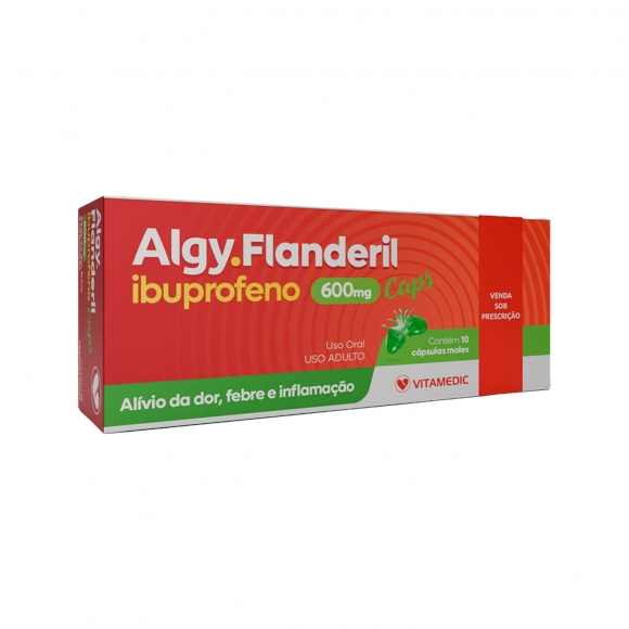 ALGY FLANDERIL 600MG 10CAPS VITAMEDIC