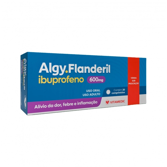 ALGY FLANDERIL IBUPROFENO 600MG C/20COMP VITAMEDIC