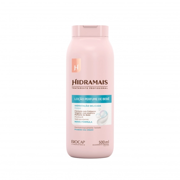 LOÇÃO HIDRATANTE 500ML PERFUME DE BEBÊ HIDRAMAIS