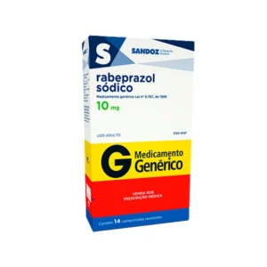 RABEPRAZOL SÓDICO 10MG 14COM SANDOZ