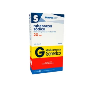 RABEPRAZOL SÓDICO 20MG 28COM SANDOZ