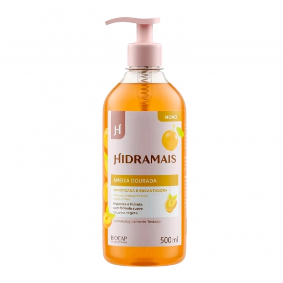 SABONETE LÍQUIDO AMEIXA DOURADA 500ML HIDRAMAIS