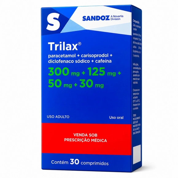 TRILAX 30COM SANDOZ
