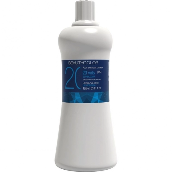 ÁGUA OXIGENADA 20 VOLUMES 1000ML CREMOSA BELA&COR