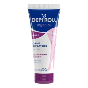 CREME DEPILATÓRIO CORPORAL ARGAN OIL 100G DEPIROLL