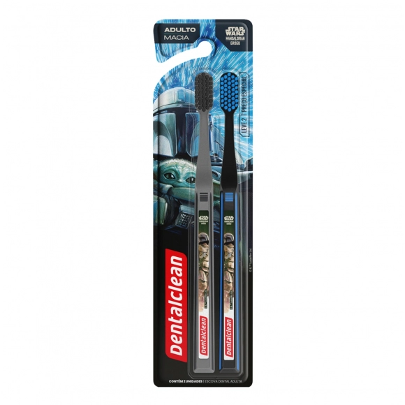 ESCOVA DENTAL MACIA STAR WARS C/2UN DENTALCLEAN