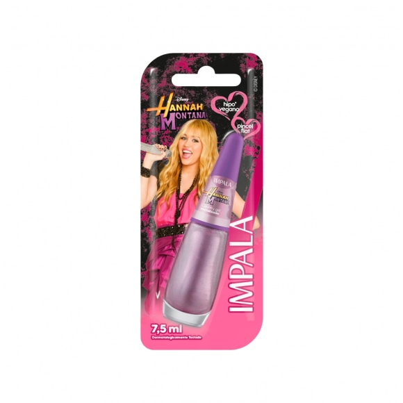 ESMALTE IMPALA METALIZADO DISNEY HANNAH MONTANA COUNTRY GIRL BL MUNDIAL