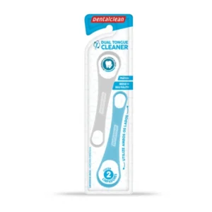 LIMPADOR DE LINGUA DUAL C/2 DENTALCLEAN