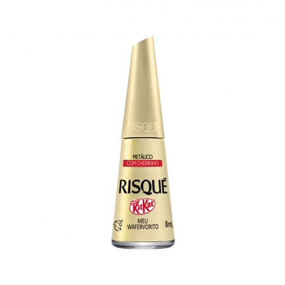 ESMALTE RISQUE METÁLICO KITKAT MEU WAFERVORITO COTY