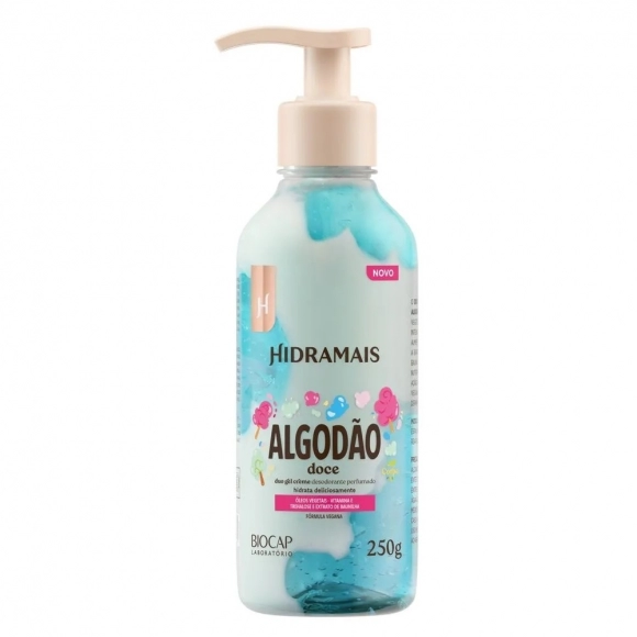 LOÇÃO HIDRATANTE DUO GEL ALGODAO DOCE 250G HIDRAMAIS