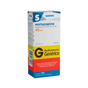 MIRTAZAPINA 45MG 30COMP C1* SANDOZ