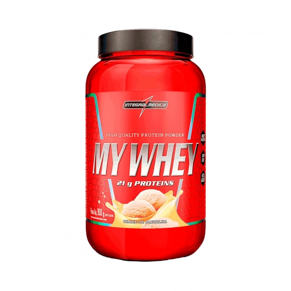 MY WHEY SHAKE DE BAUNILHA 900G INTEGRALMEDICA