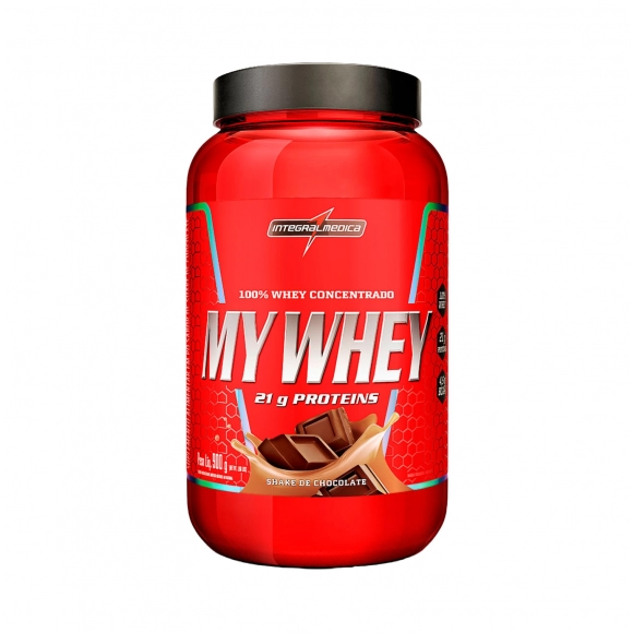 MY WHEY SHAKE DE CHOCOLATE 900G INTEGRALMEDICA