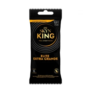 PRESERVATIVO LUBRIFICADO SKYN KING ELITE EXTRA GRANDE C/6 BLOWTEX