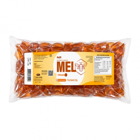 REFIL MEL SACHÊ VITAMINA E 1,5KG/375UN DOCTOR BERGER