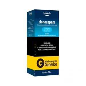 CLONAZEPAM 2,5MG/ML 20ML B1* GEOLAB