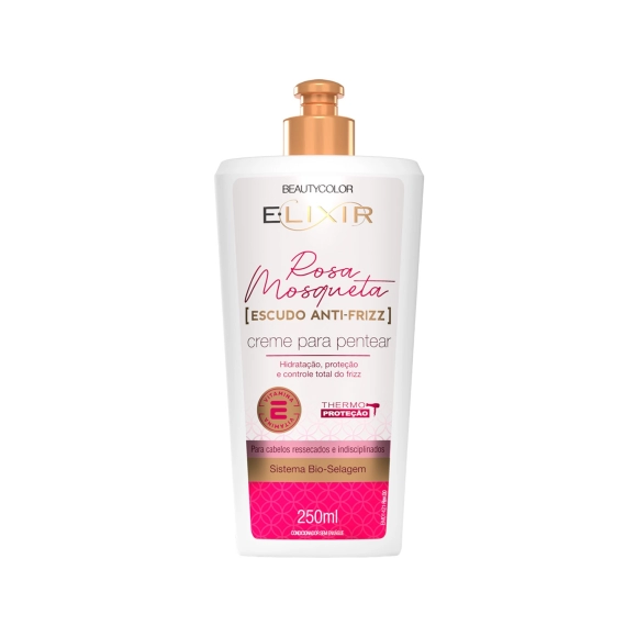 CREME PARA PENTEAR MILAGRE ANTI DANOS ELIXIR 250ML BEAUTYCOLOR