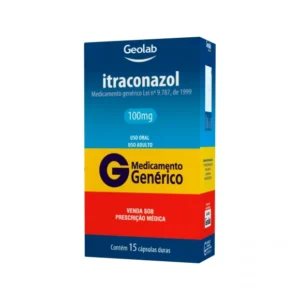 ITRACONAZOL 100MG 15CAPS GEOLAB