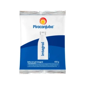 LEITE EM PÓ INTEGRAL 400G PIRACANJUBA
