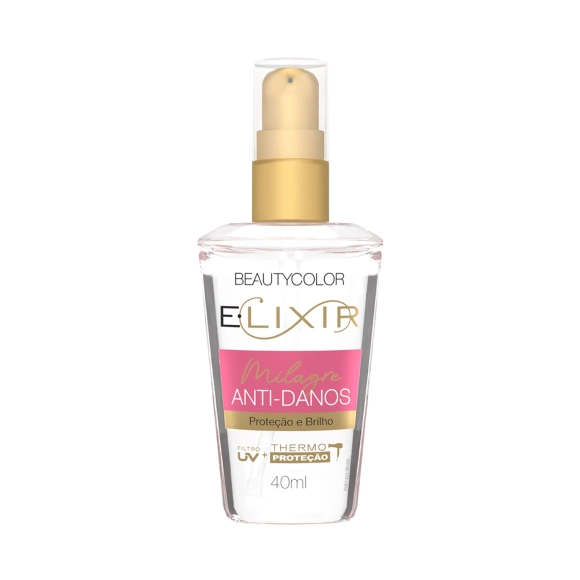 ÓLEO ELIXIR MILAGRE ANTI-DANOS 40ML BEAUTYCOLOR