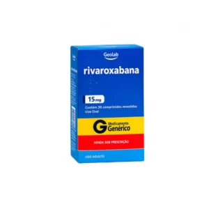 RIVAROXABANA 15MG 30COMP GEOLAB