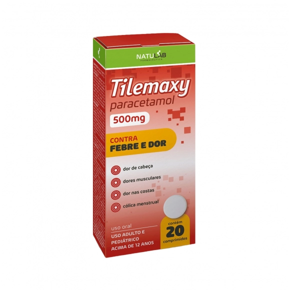 TILEMAXY 500MG 20COMP NATULAB
